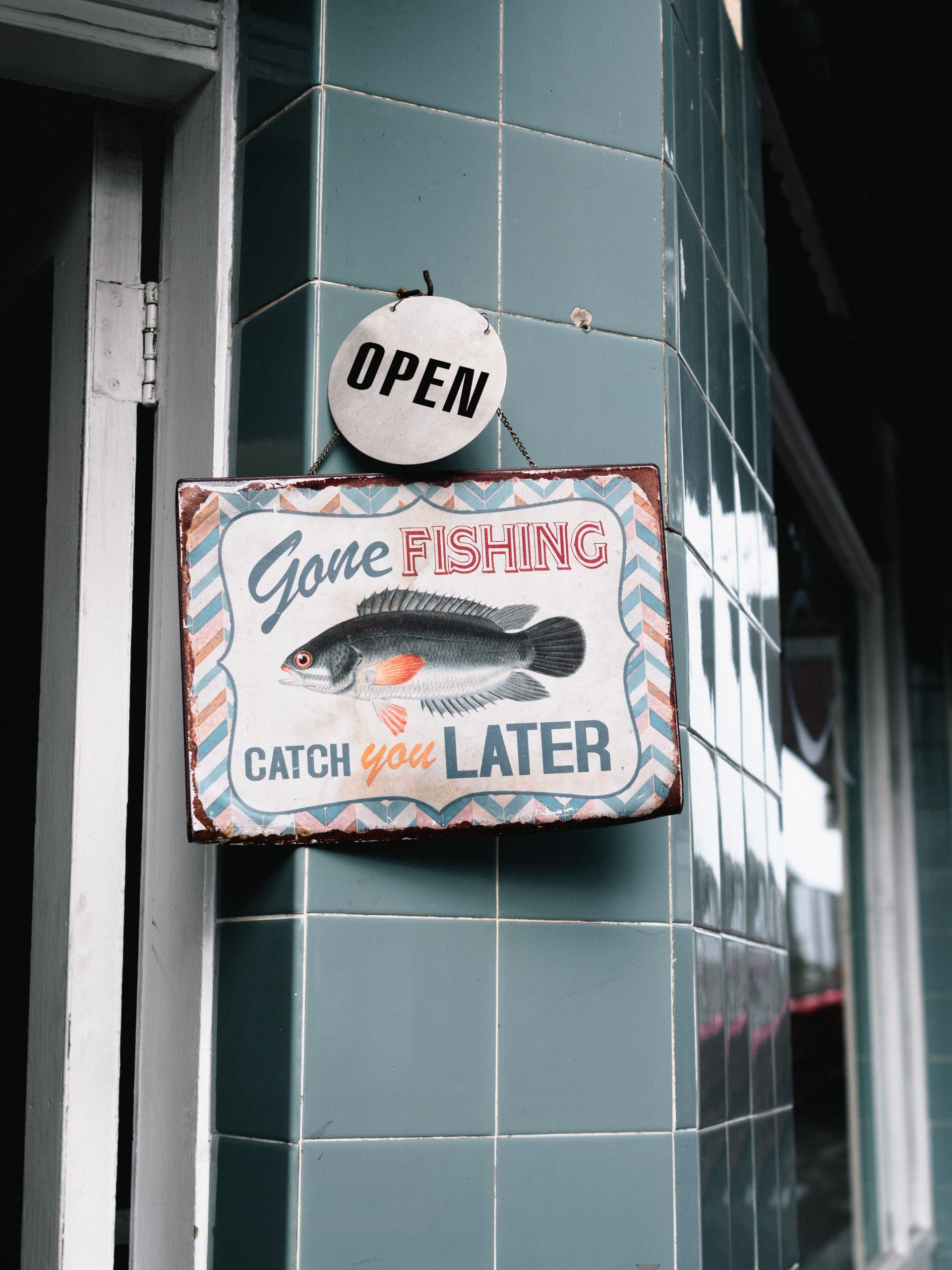 Décoration pêcheur sans surcharge