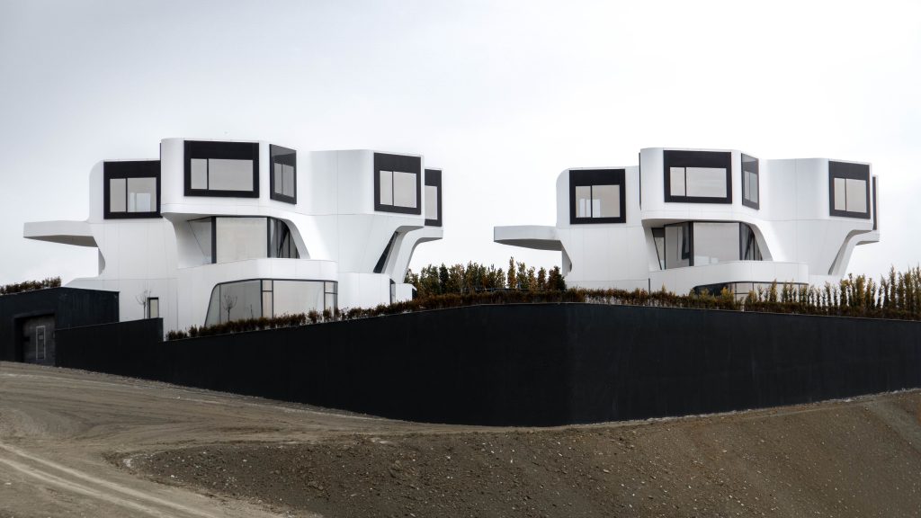 Deux maisons modulaires modernes design unique